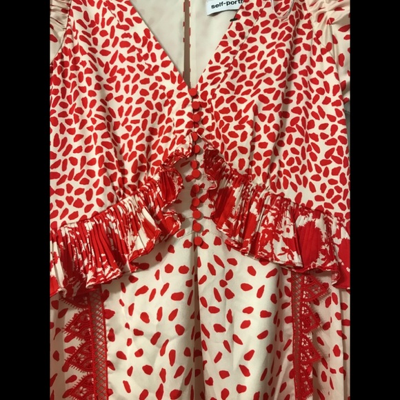 COPY - Satin Printed Handkerchief Dress - Picture 14 of 16